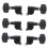 Unbranded guitar knob tuning tool set black 6 pcs 4