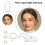 Double-Sided Makeup Mirror with Magnification and Light 4