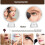 Double-Sided Makeup Mirror with Magnification and Light 6