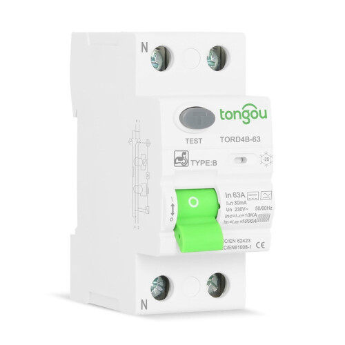 Type B RCD Circuit Breaker for EV Charging Pile 2