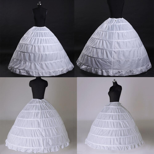 Polyester Underskirt for Wedding Elastic Waist Medium 1