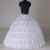 Polyester Underskirt for Wedding Elastic Waist Medium 4
