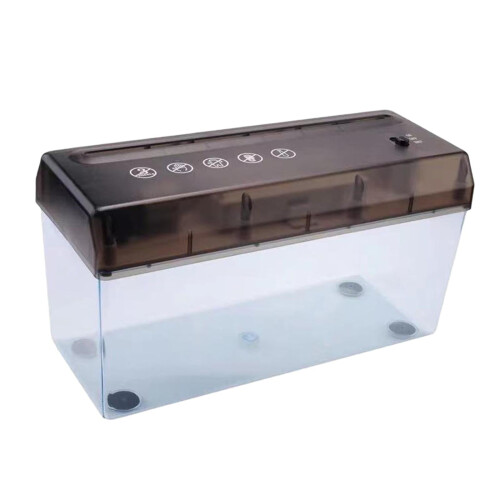 Mini paper shredder for A4 documents desktop use 1