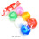 Foam Christmas Balls Craft Ornaments 3 Sizes 3
