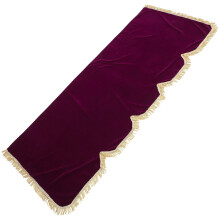 Electric Piano Dust Cover Red Velvet Metallic Thread 1 Pc
