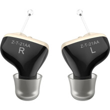 1 Stück In-Ear Digital Hearing Amplifier(Rechts,Schwarz) für Senioren Unsichtbares Ohr Noise-Cancelling Mini Digital Hearing Ear Amplif