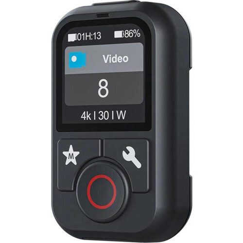 Camera controller for GoPro Hero 13 12 11 10 9 8 Black MAX remote control with hand strap, color LCD display, multilingual support
