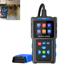 OBD2-diagnoseverktøy, OBDII/EOBD-diagnostikk, bildiagnoseverktøy - feilsøking, tysk språk, diagnostisk enhet for biler, motorfeilkodele