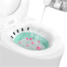 Bidet na toaletu, WC sedátko, sedací vana, pro intimní partie, pro těhotenské a poporodní potřeby, lze namontovat na zeď