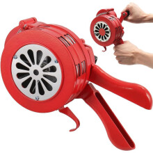 Ruční siréna s klikou, hliníkové alarmové zařízení s hlasitostí 110 dB, přenosná nouzová siréna pro školy a továrny