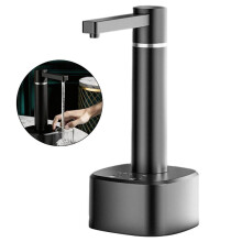 Automatische Wasserpumpe – 3 Modi, 360 drehbar, Wiederaufladbarer Universal-Wasserkrugspender, Benutzerfreundlich, Schwarz
