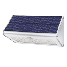 Solar buitenlamp – 1100 lumen, 46 LED's, 4500 mAh, bewegingssensor, IP65, nachtlampje voor tuin en terras