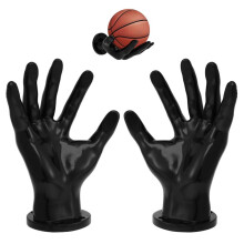 2-piece storage rack for sports balls, display stand, hand model style, can be displayed, for volleyball, football, basketball