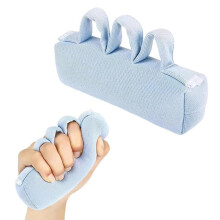 2-delat set med fingerkontrakturgrepp, handflategrepp, handflateskydd, handkontrakturkuddar för rehabilitering, stroke, hemiplegipati
