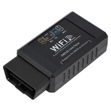 OBD2-diagnoseverktøy WiFi ELM327 V1.5, bilfeilkodeleser, OBDII-skanner for iOS Android Windows, sanntidsdata, bilkodeleser
