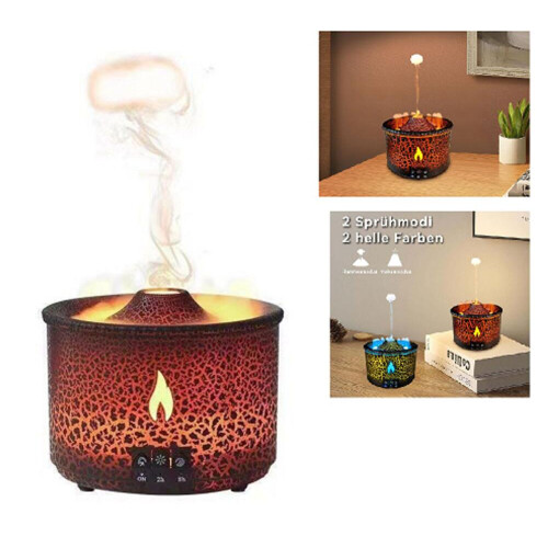 Luftbefeuchter, Luftbefeuchter Aroma Diffuser mit 2 Zerstäubungsmodi und Timer, 300ml