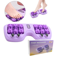 Fußmassagegeräte,Fußmassageroller,Portable Dual Foot Massage Roller,Fußmassagerolle für Plantarfasziitis,Massagegerät für Füße Fersensp