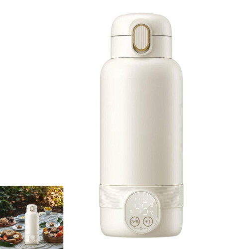 Ασύρματος φορητός θερμαντήρας μπιμπερό 500 ml, ανοξείδωτο ατσάλι, 100 W – θε