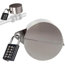 Krytka zámku venkovního kohoutku, Nerezový vodní zámek pro venkovní kohoutky, Krytka zámku venkovního kohoutku, 7,6 x 4