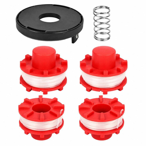 Σετ 4+1+1 καρούλι & καπάκι συμβατό με Einhell CE-CT36/30 3405096, νάιλον πετονιά 2,0 mm