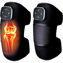 Elektrische Kniemassagegerät, kabellos Massagegerät, 5 Stufen Wärme, 3 Modi Vibration