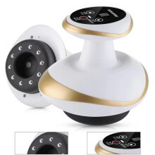 Lymphdrainage-Massagegerät,elektrischer Gua-Sha-und Schröpfmassage-Apparat,18Stufen,LED-Lichttherapie,1200mAh,für Ganzkörperpflege und