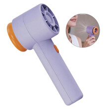 Mini kädessä pidettävä tuuletin, USB-ladattava, kannettava tuuletin, jossa 3 nopeutta, hiljainen, kompakti, matkoille ja kesään, naisille ja