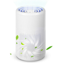 Mini-ilmanpuhdistin HEPA- ja aktiivihiilisuodattimella, USB 5W, hiljainen, 11–20 m²:n makuuhuoneisiin, tuoksutoiminnolla ja ionisaatiolla