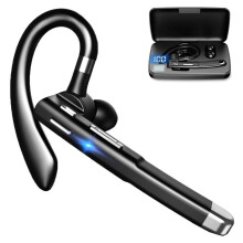 Bluetooth earbuds, in-ear hands-free headset for mobile phones, wireless headphones with 500mAh charging case – hands-free headse