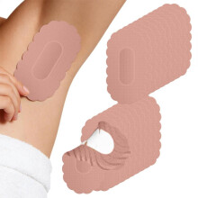 40 Stück Schweißpads für Achseln, Hautfreundliche Baumwolle, Selbstklebend, Gegen Schweißflecken, Nässe und Unangenehme Gerüche
