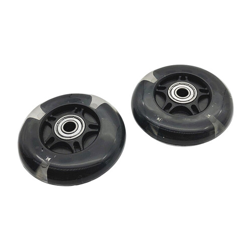 Kids Scooter Wheels with Flashing Lights 2 Pieces