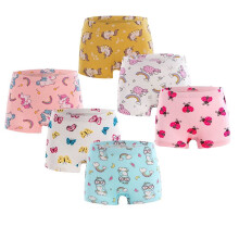 Girls Boyshort Underwear Cotton 6 Pack 2-10 Years