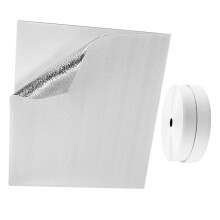 Attic Fan with Magnetic Seal Ceiling Shutter 129x129 cm