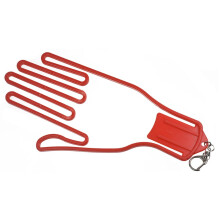 Golf Gloves Stretcher Holder 1 Piece Plastic Red