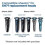 Replacement Heads for 7000 and 5000 Series Triple Shavers, Durable Sharp Blades for Smooth, Comfortable Shavin 5