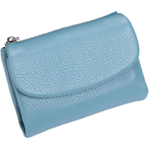 Joyfullygo Pebble Leather Wallet Unisex RFID Blocking Slim