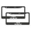 Aluminum Camper License Plate Frames 2 pcs 1