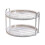 Round Serving Tray Jewelry and Cupcake Display Double Layer 1