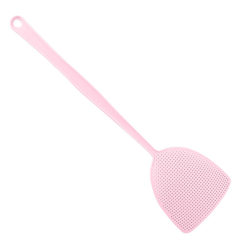 Fly Swatter Plastic Manual Heavy Duty with Long Handle 1