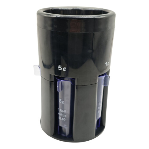 Coin counter sorter machine 5-in-1 large capacity
