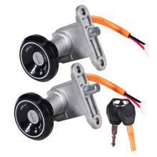 E-Bike Battery Lock with Ignition Key Anti-Theft Case