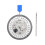 NH35 automatic mechanical watch with date function and 1