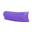 Divano gonfiabile portatile per esterni, per spiaggia e prato, 200 x 70 cm, viola, comodo e resistente 3
