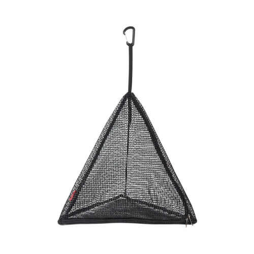 Outdoor Triangular Foldable Mesh Storage Bag, Portable Lightweight Hanging Organizer for Home, Travel and Camping, Medium Size 1