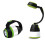 L001 5W USB Rechargeable Handheld LED Camping Light with Power Bank Function (Green):LED6908 4