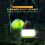 L001 5W USB Rechargeable Handheld LED Camping Light with Power Bank Function (Green):LED6908 8