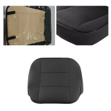 Front Driver Car Seat Cover Pad Mat PU Leather for Mercedes-Benz C-Class Black7y