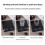 Coffee Scale with Timer, 3kg/0.1g High Precision Pour Over Drip Espresso Scale with Backlit LCD Display, Black 3