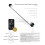 Lexis P7 Lampe d'appoint portable bicolore avec 8 couleurs + 4 effets spéciaux et télécommande : P7 9