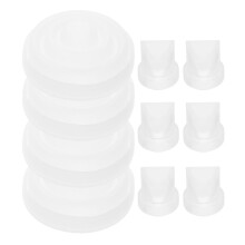 Silicone Pump Flange Insert Flexible Transparent 1 Set